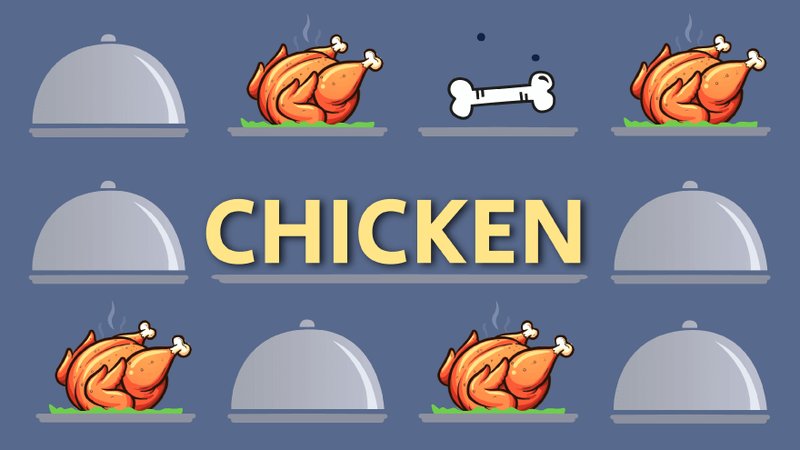 Jeu de poulet à France